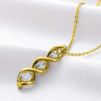 Zarte handwerkliche Halskette