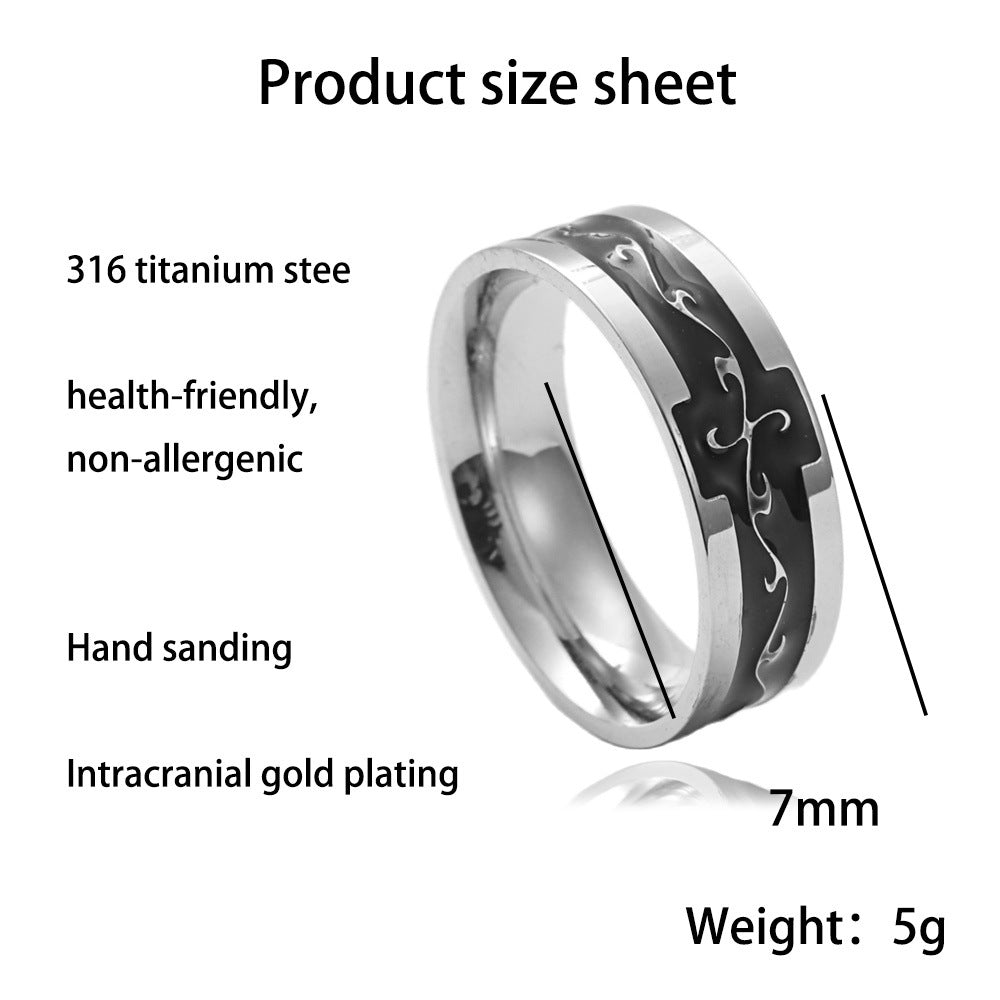Schöne Ring mit einzigartigem Stil