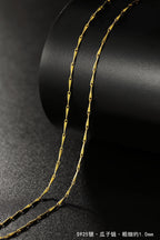 Atemberaubende Gold Halskette für den Alltag