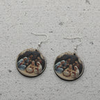 Atemberaubende Ohrring für den Alltag