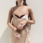 Schöne Perlen Halskette mit einzigartigem Stil