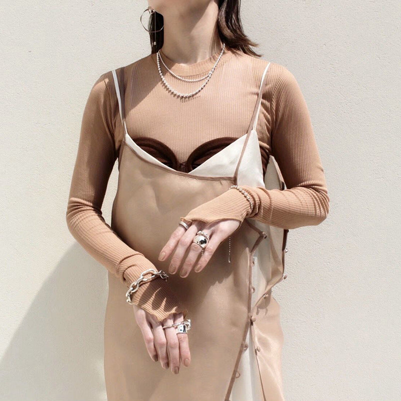 Schöne Perlen Halskette mit einzigartigem Stil