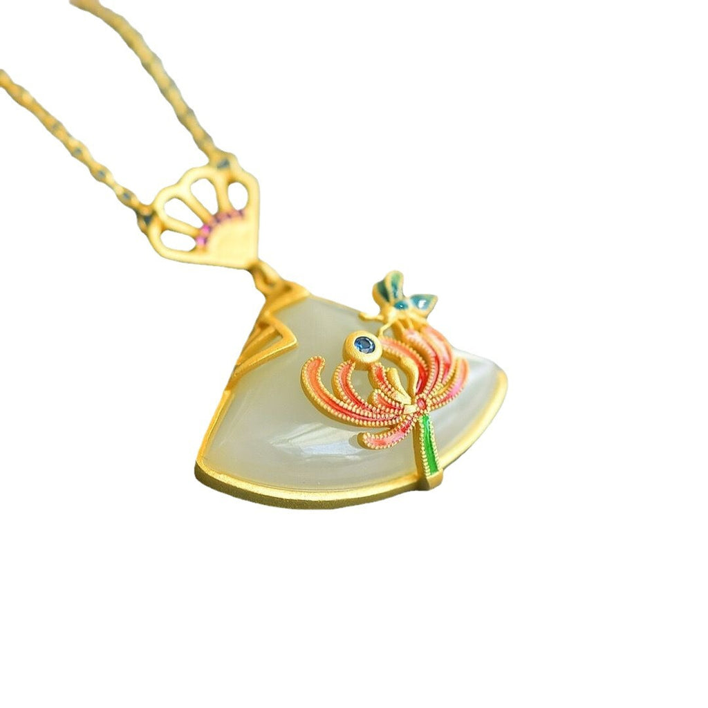 Zarte handwerkliche Halskette