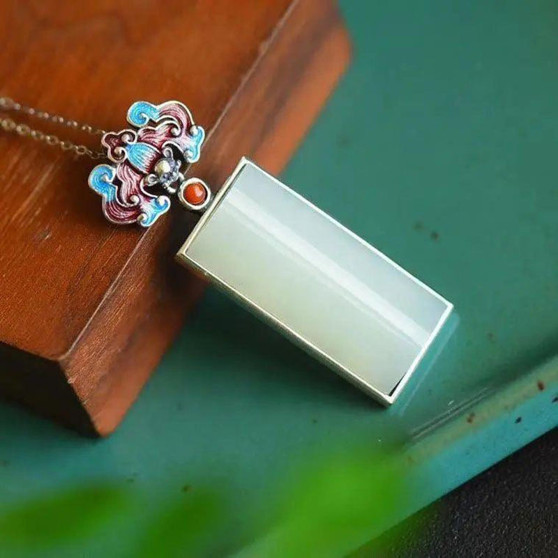 Romantische Silber Halskette für besondere Momente