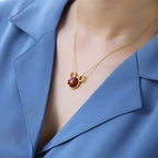 Zarte handwerkliche Silber Halskette