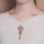 Romantische Gold Halskette für besondere Momente