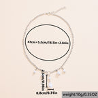 Schöne Perlen Halskette mit einzigartigem Stil