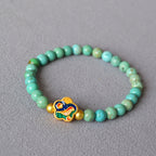 Zarte handwerkliche Gold Armband