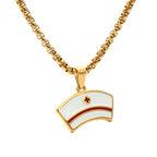 Zarte handwerkliche Halskette