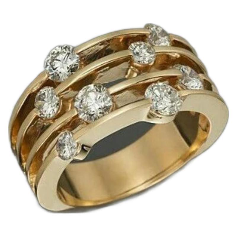Elegante Gold Ring für jeden Anlass