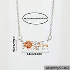 Schöne Halskette mit einzigartigem Stil