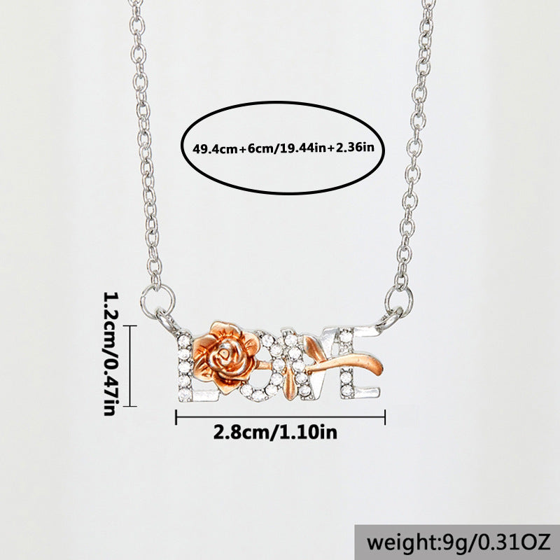 Schöne Halskette mit einzigartigem Stil