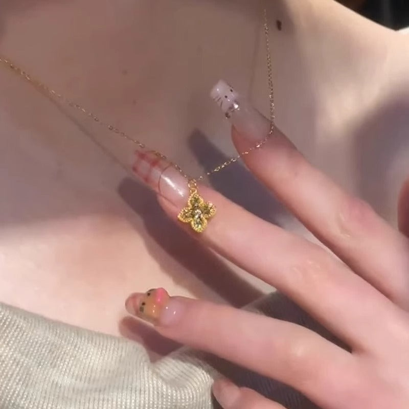 Romantische Gold Halskette für besondere Momente