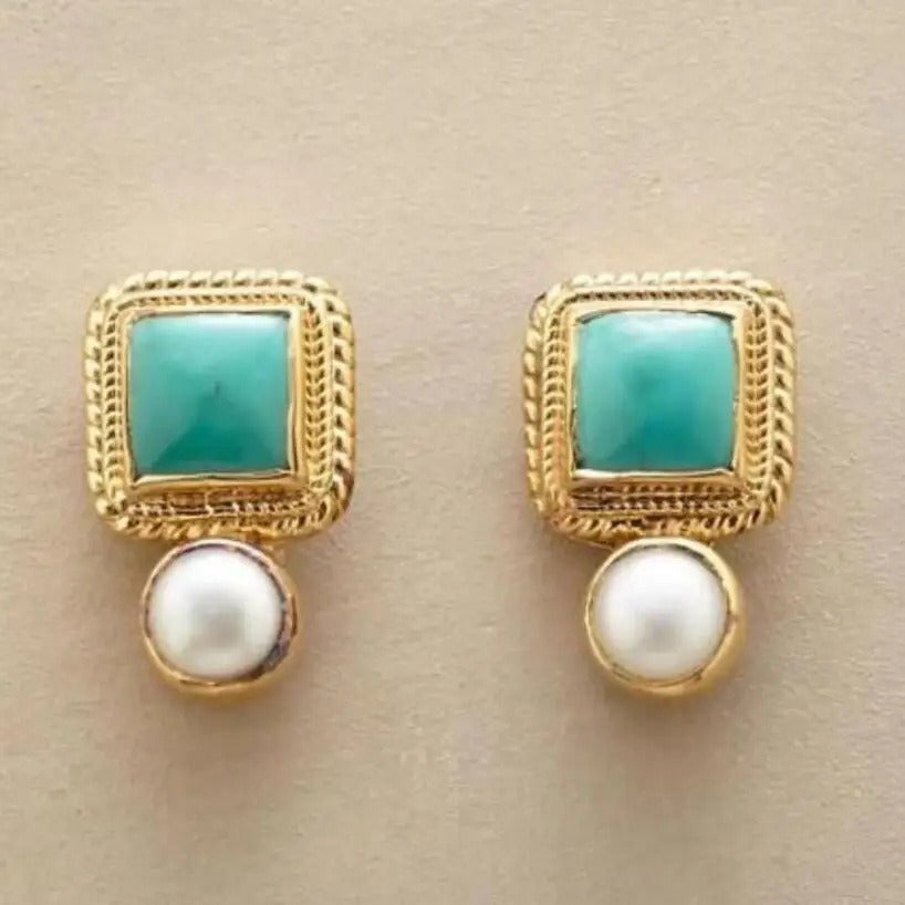 Handgefertigte Vintage Ohrring