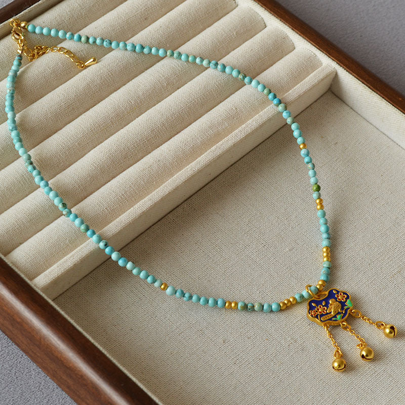 Romantische Gold Halskette für besondere Momente