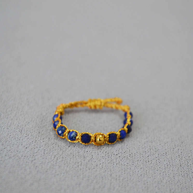 Handgefertigte Vintage Gold Armband