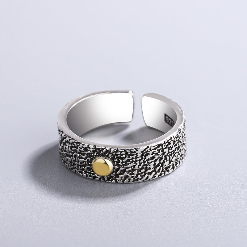 Schöne Silber Ring mit einzigartigem Stil