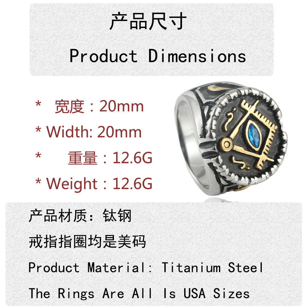 Handgefertigte Vintage Ring