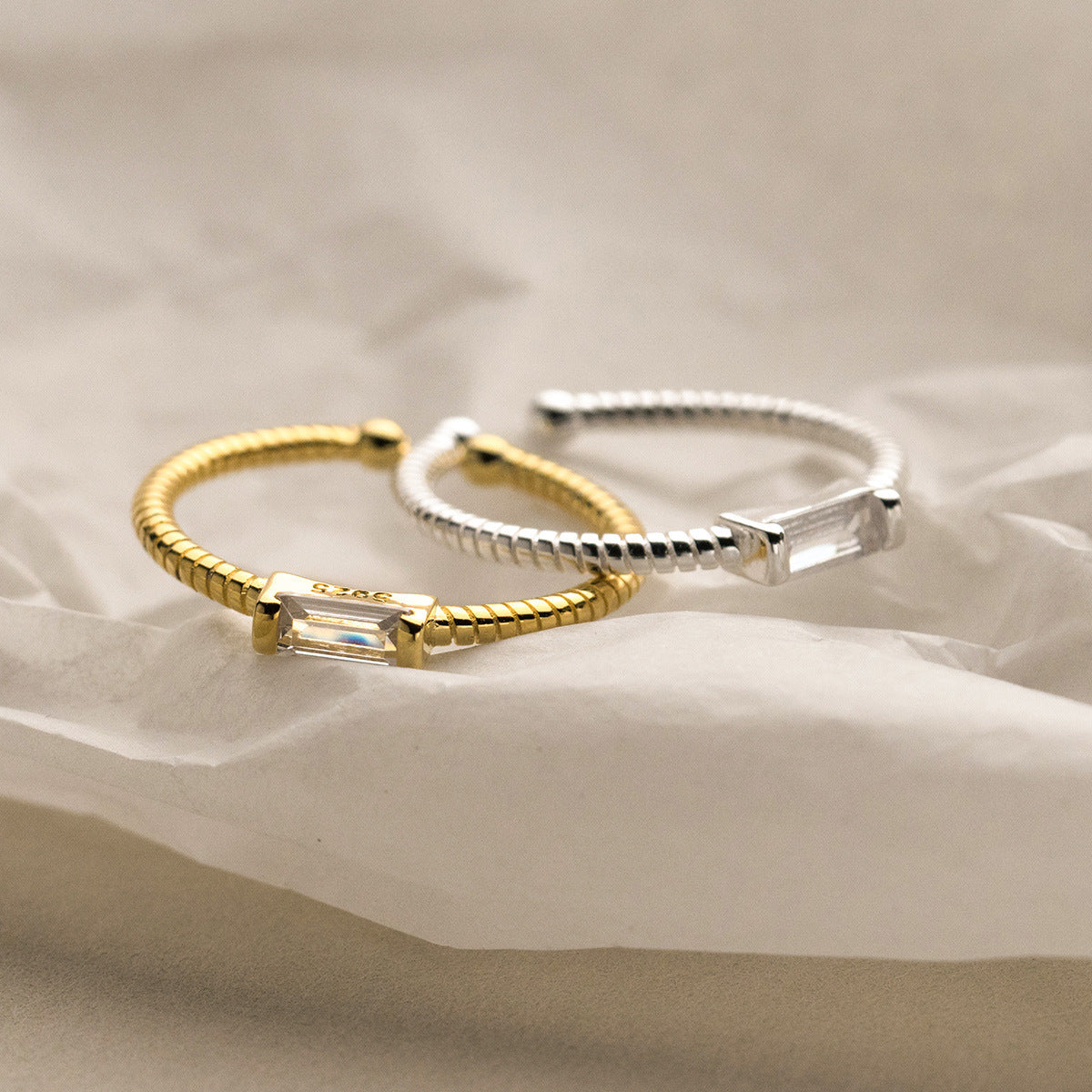 Schöne Ring mit einzigartigem Stil