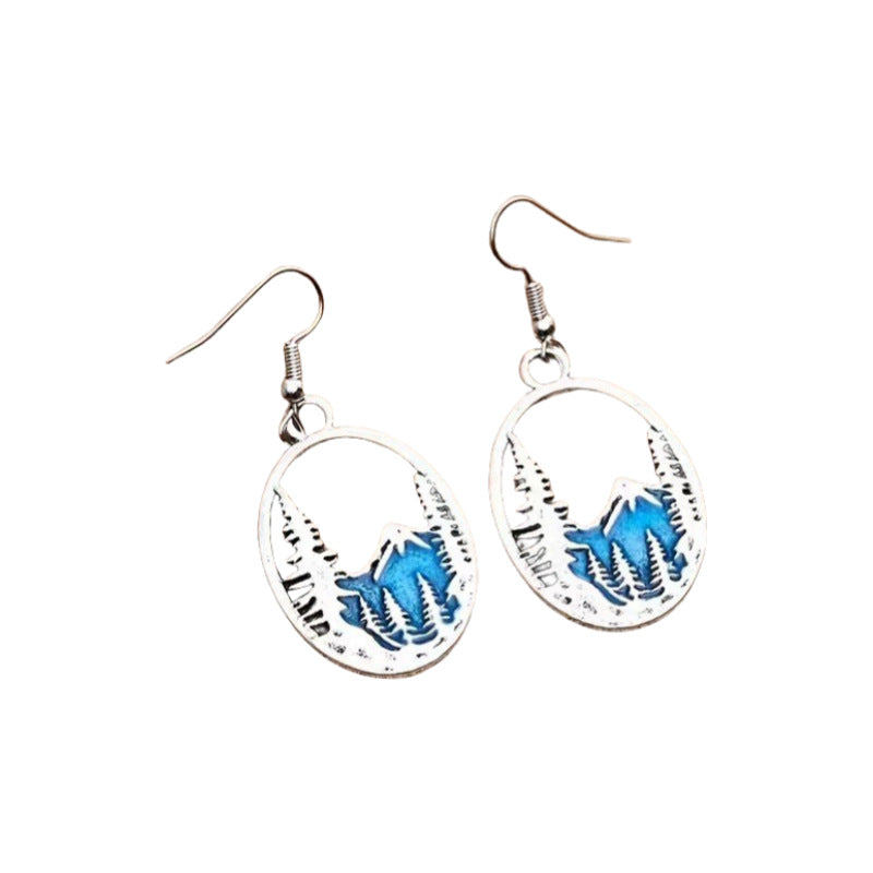 Handgefertigte Vintage Ohrring