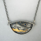 Zarte handwerkliche Halskette