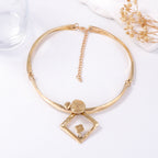 Zarte handwerkliche Halskette