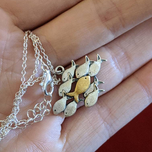 Elegante Gold Halskette für jeden Anlass