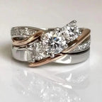 Charmante Gold Ring für jeden Anlass