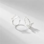 Zarte handwerkliche Ohrring