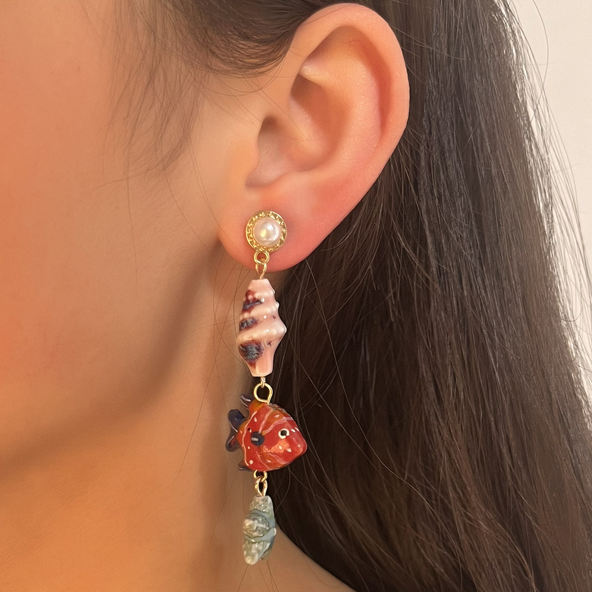 Atemberaubende Ohrring für den Alltag