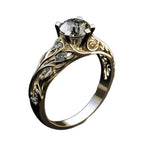 Zarte handwerkliche Ring