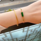 Schöne Gold Armband mit einzigartigem Stil