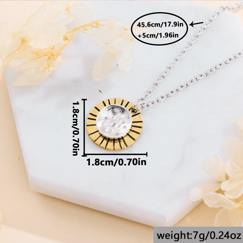 Zarte handwerkliche Halskette