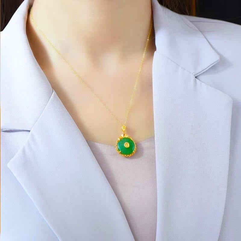 Romantische Gold Halskette für besondere Momente