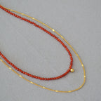 Atemberaubende Gold Halskette für den Alltag