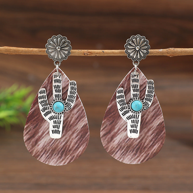 Zarte handwerkliche Ohrring