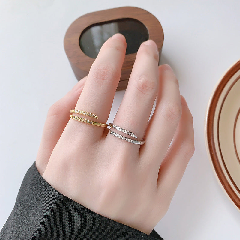 Schöne Ring mit einzigartigem Stil