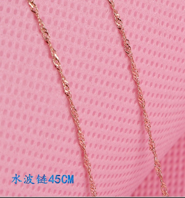 Atemberaubende Gold Halskette für den Alltag