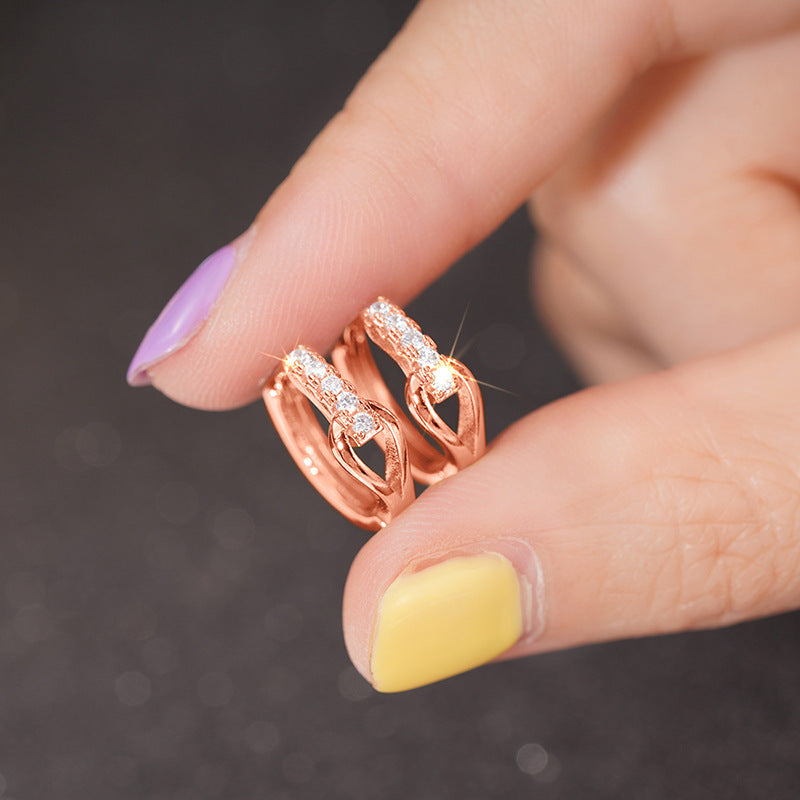 Atemberaubende Ohrring für den Alltag