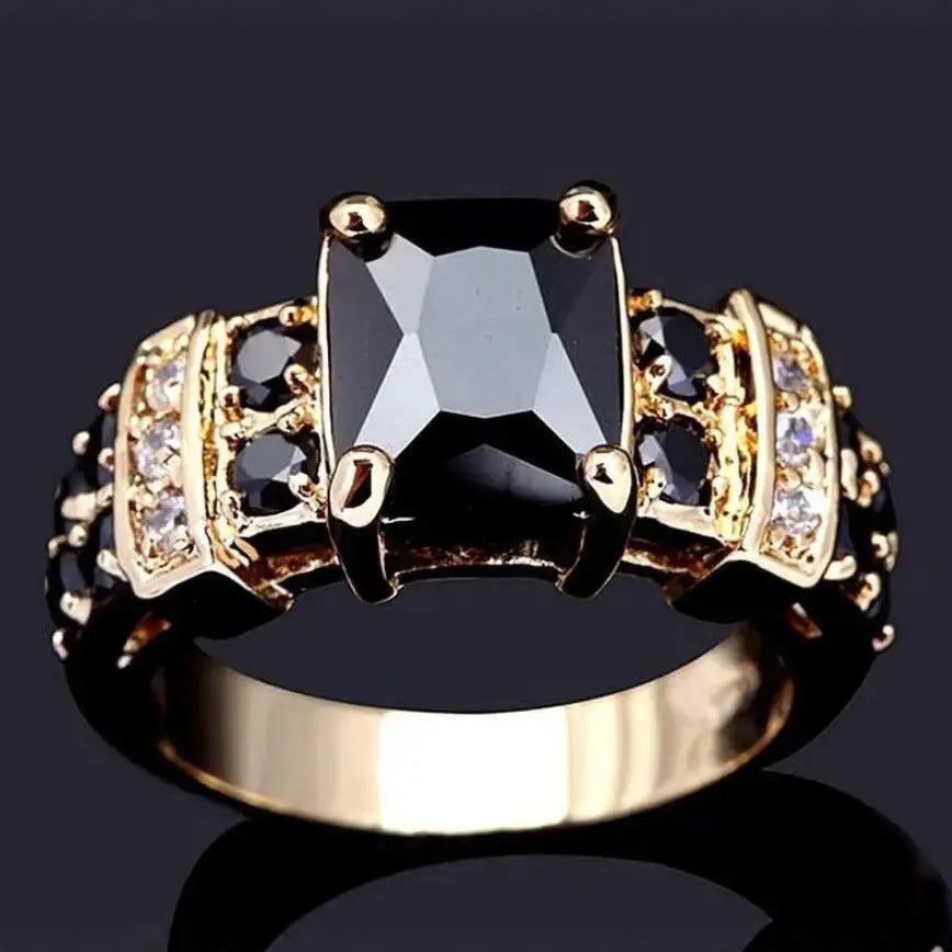 Handgefertigte Vintage Gold Ring