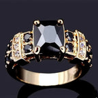 Handgefertigte Vintage Gold Ring