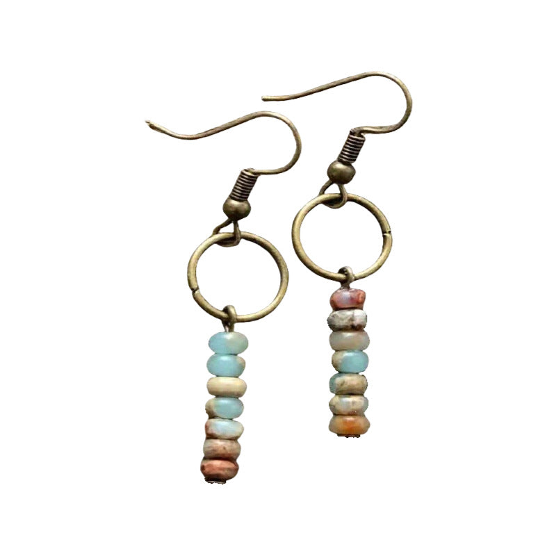 Handgefertigte Vintage Ohrring