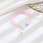 Zarte handwerkliche Silber Armband