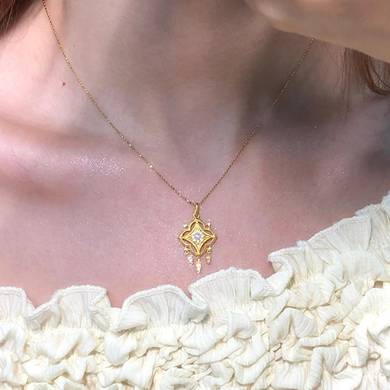 Handgefertigte Vintage Halskette