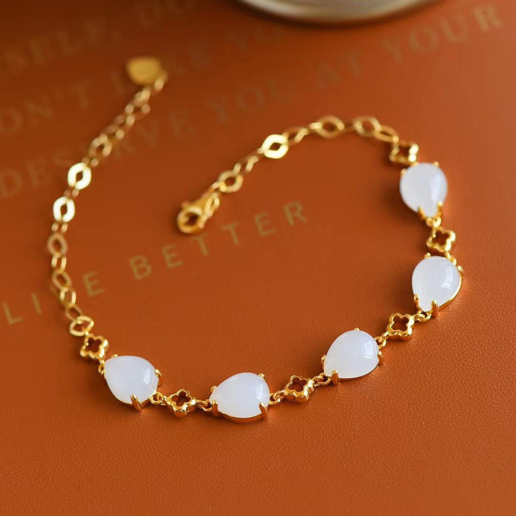 Atemberaubende Gold Schmuckset für den Alltag