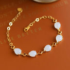 Atemberaubende Gold Schmuckset für den Alltag