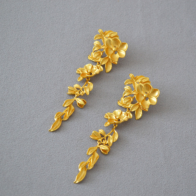 Atemberaubende Gold Ohrring für den Alltag