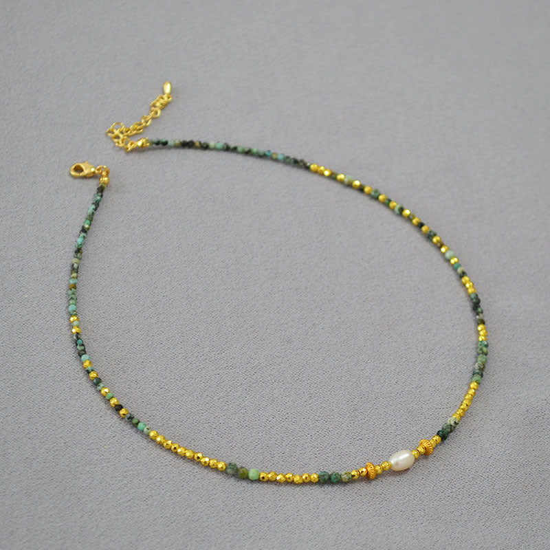 Romantische Gold Halskette für besondere Momente