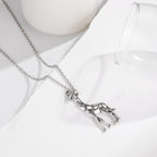 Zarte handwerkliche Halskette