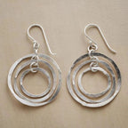 Romantische Silber Ohrring für besondere Momente